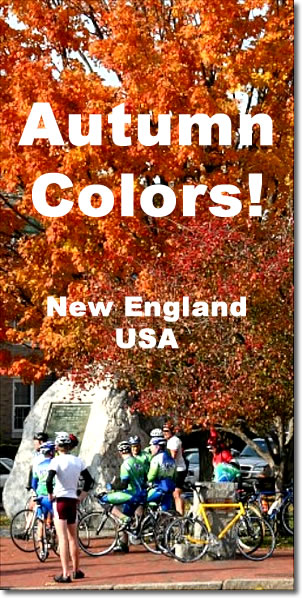 Autumn colors in New England USA
