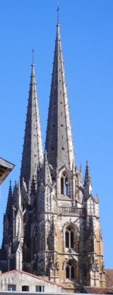 Towers of Ste-Marie Cathedral, Bayonne