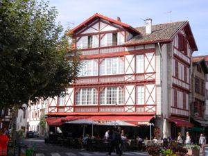 Cafe, St-Jean-de-Luz, France