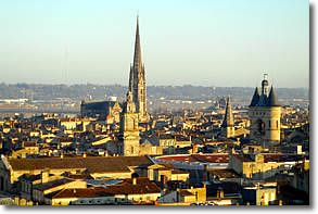 View of Bordeaux, France