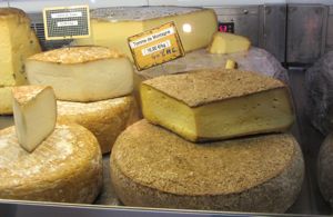 Cheese, Halles, Beaune, France