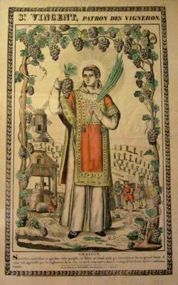 St Vincent, patron saint of wine, Dijon
