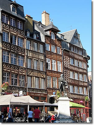 Place Sainte-Anne, Rennes, Brittany, France
