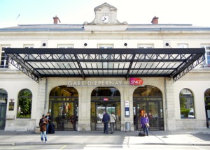 Train station, Epernay, France