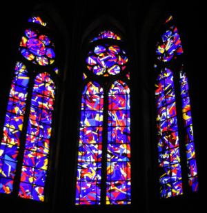 Stained glass, Reims Cathedral