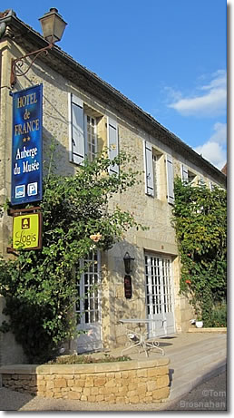 Hotel de France, Les Eyzies, Dordogne, France