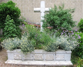 Monet grave, Giverny, France