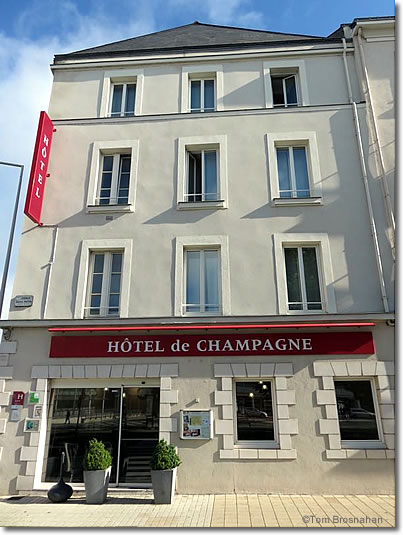 Hotel de Champagne, Angers, Loire, France
