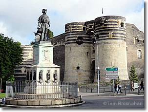 King René & Château d'Angers, Angers, Loire, France