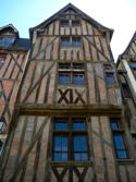Half-timbered house, Tours, France