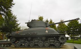 Tank, Airborne Museum, Ste-Mere-Eglise, France
