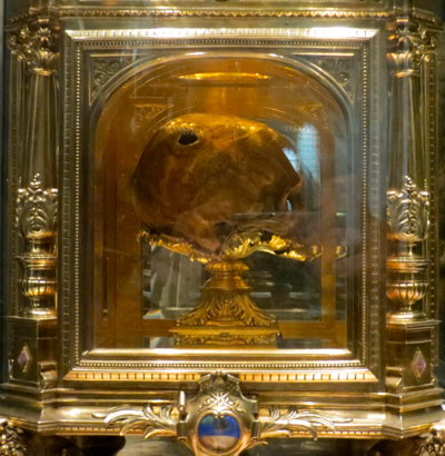 Skull of St Aubert, Avranches