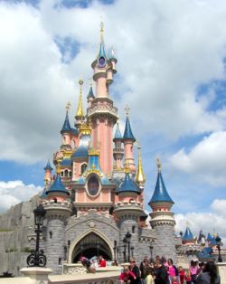 Disney castle, Disneyland Paris