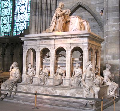 Tomb of Louis XII and Anne de Bretagne, St-Denis, France