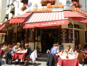 Restaurant, Rue de Mouffetard, Paris