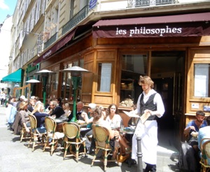 Café in the Marais, Paris