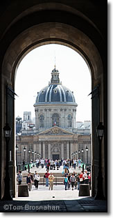 Institut de France from the Louvre, Paris, France