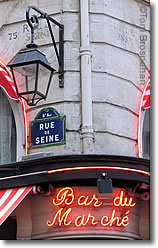 rue de Seine & rue de Buci, Paris, France