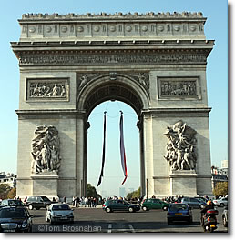 Arc e Triomphe, Paris, France