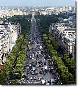 Avenue des Champs-lyses, Paris, France