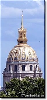 Gilded Dome of Les Invalides, Paris, France