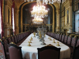 Napoleon III table, Louvre, Paris, France