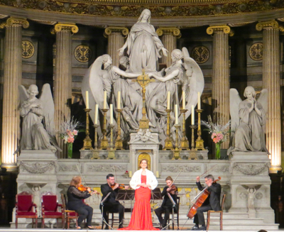 Concert at l'Église Sainte-Marie-Madeleine, Paris, France