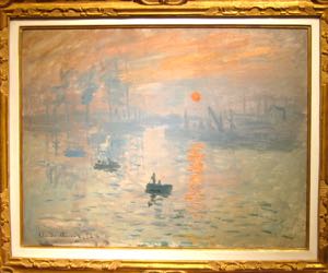 Impression, Sunrise, by Claude Monet, Muse Marmottan Monet, Paris, France