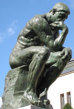 The Thinker, Rodin Gardens, Paris