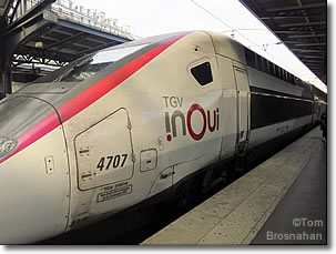 TGV inOui locomotive, Paris, France