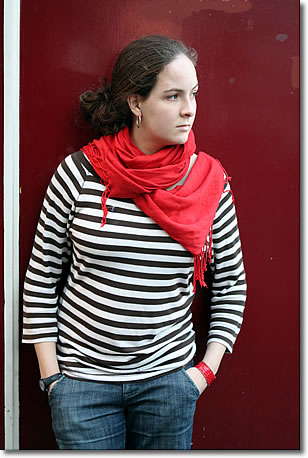 Breton matelot striped shirt and scarf: always in fashion!