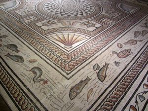 Mosaic, Musée Gallo-Romain, Lyon