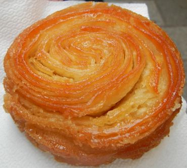 Kouign amman pastry, Brittany, France