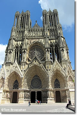 Cathédrale de Notre-Dame de Reims, Champagne, France