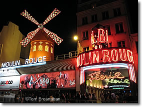 Moulin Rouge nightclub, Paris, France