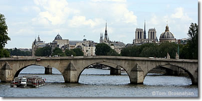 Cruise on the Seine in Paris, France